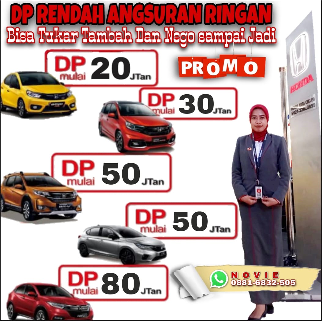 Promo Honda Dp Ringan