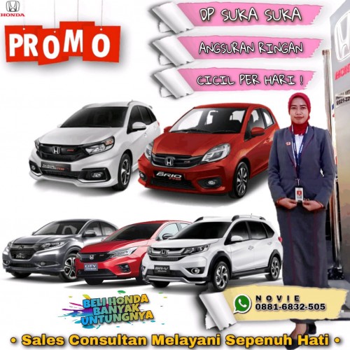 Promo Honda Dp Suka-Suka